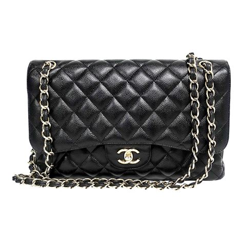 chanel caviar large flap bag